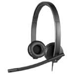 Logitech H570E Office Headset w Noisecanceling Mic