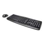 Kensington Keyboard for Life Wireless Desktop Set  Fullsized Keyboard Ambidextrous Mouse