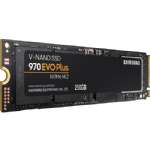 Samsung 970 EVO Plus Series  250GB PCIE NVME MZV7S250BAM