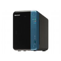 QNAP  TS253Be  NAS server  2 bays  SATA 6Gbs  RAID 0 1 5 6 10 JBOD  RAM 4 GB  Gigabit Ethernet  iSCSI TS253BE4GUS